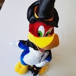 Vintage 2000/Y2K Halloween Woody Woodpecker Stuffed Plush